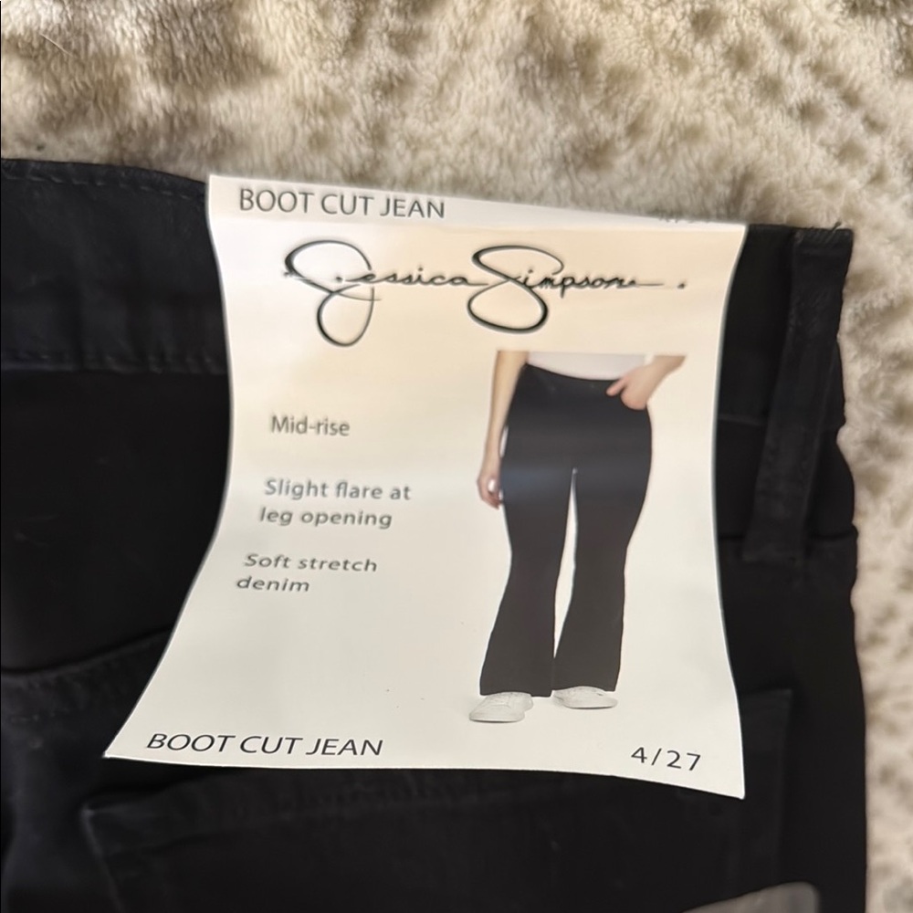 Jessica Simpson Black Boot Cut Jeans